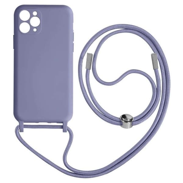 Coque iPhone 11 Pro - AVIZERA - Semi-rigidh - Nylon snöre 80cm - Lavendel - Mixte