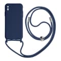 Miniatyrbild 1 av 4: AVIZAR Neck Lanyard Case för iPhone X och XS - Blå