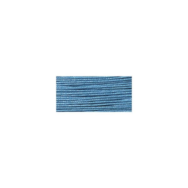 Cordon Turquoise Vaxat bomull Ø 1mm 20 m