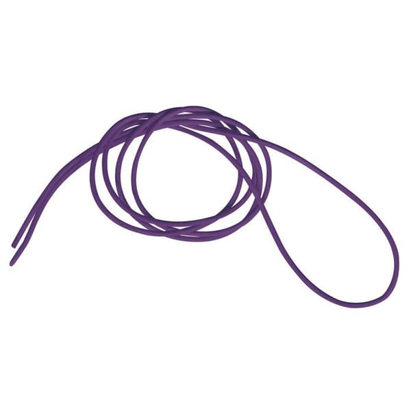 Läderrem - Rayher - Lavendel - Rund - ø 2 mm - 1 m
