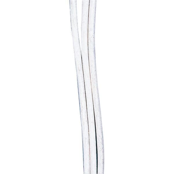 Läderrem - Rayher - Rund - Vit - ø 2 mm - 1 m