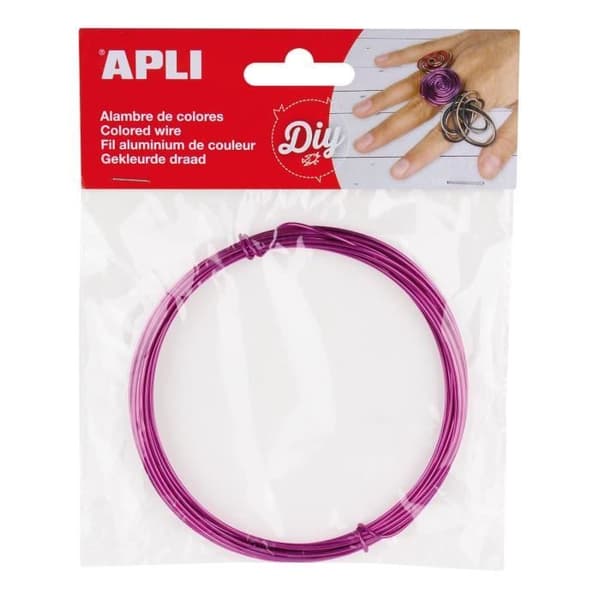 APLI Rosa metalltråd