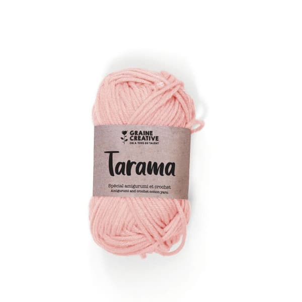 Fil av bomull Amigurumi gammal rosa Tarama