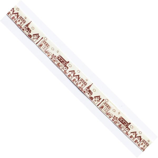 Kanvasband by i brun 1,5 cm x 2 m