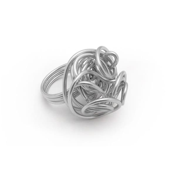 Aluminiumtråd Ø 1,5 mm 5 meter Silverfärgad