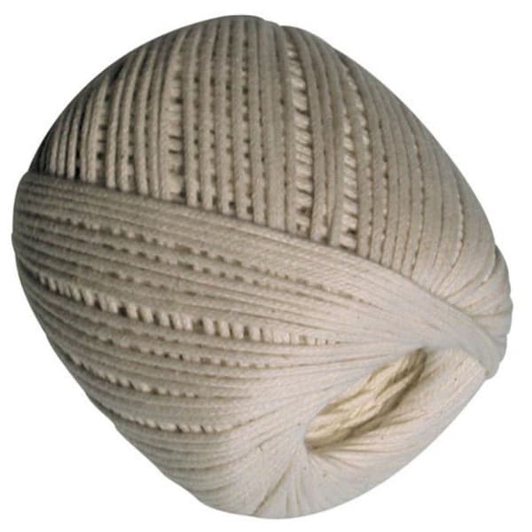 Coton - Pw International - 4mm - Vit - 100grs - Blandad