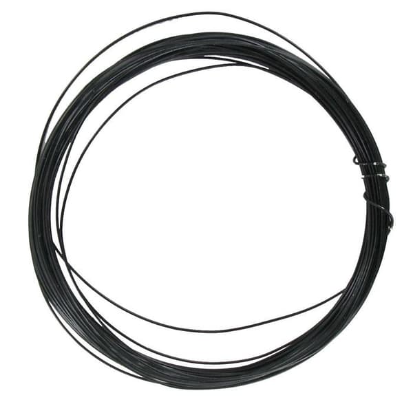 Tråd i metall Smycken att virka Ø0,4 mm x 10 m Svart