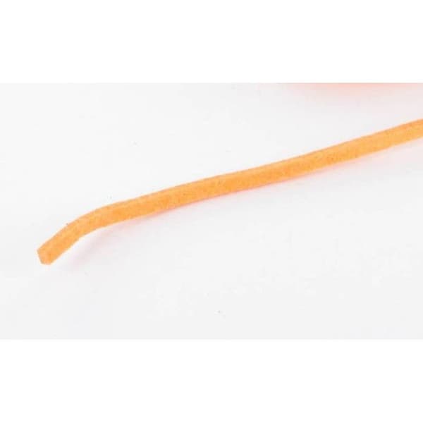 Suedesnöre Orange 1m