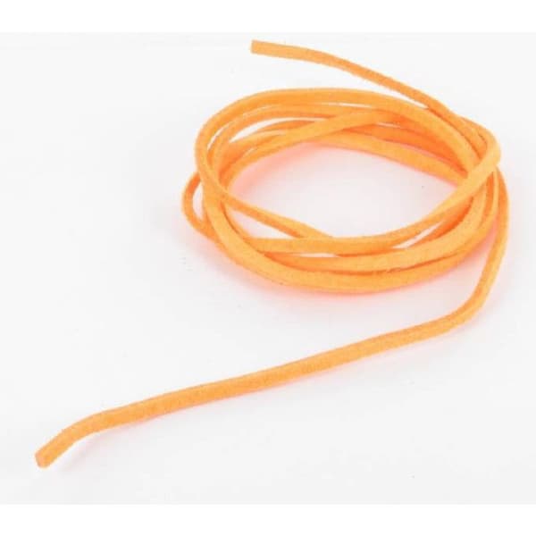 Suedesnöre Orange 1m