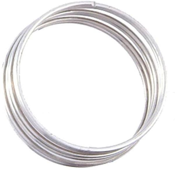 Spiralformad minnesring i silver