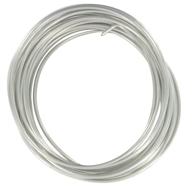Aluminiumtråd Ø 2 mm x 2 meter Silverfärgad