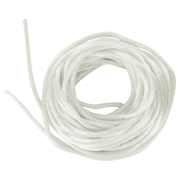 Vit satinsnöre 2 mm x 6 m - MegaCrea {color}