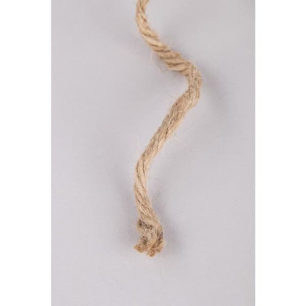 Jutegarn 4-lagers Ø 3,5mm Nature 50m spole - Rayher Beige