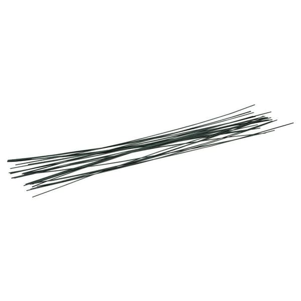Fil à piquer - RAYHER - 30 cm - 1,00 mm ø - Grön färg - 25 stycken