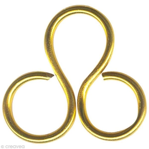 Aluminiumtråd 2 mm Guld x 5 meter