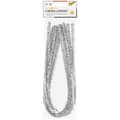 Miniatyrbild 1 av 2: Fils Chenille - FOLIA - 611119 - Lot de 10 - Argenté - 8 mm x 50 cm - Idéal pour Bricolage