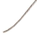 Miniatyrbild 4 av 4: 3mm x 200m Mörkbeige Macramé-snöre - Tråd av bomull och polyester - (+/-) 0,5 mm tjocklek - Naturligt snöre