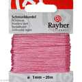 Miniatyrbild 1 av 2: Smycketråd 1 mm rosa - 20 m