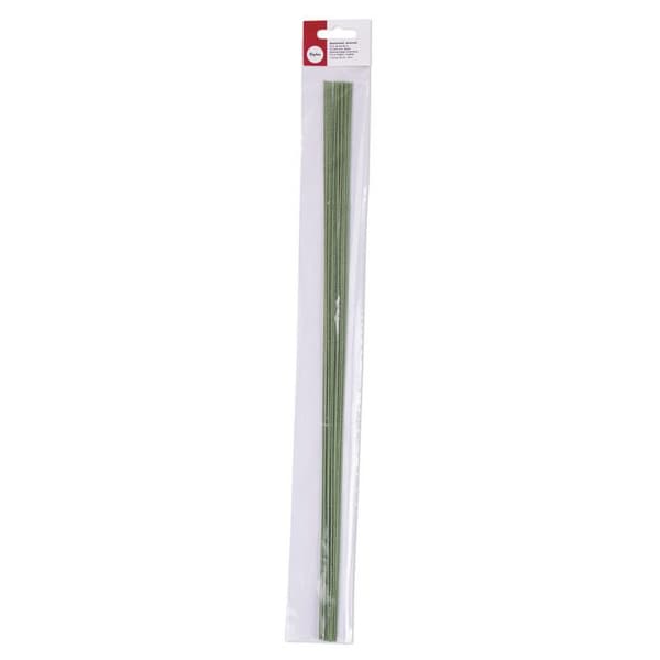 Fil floral 50 cm 1 mm Grön 20 stycken