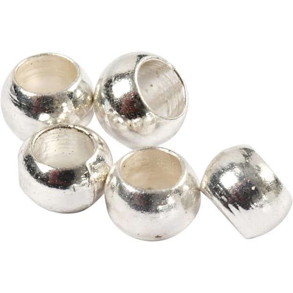 Wireklemmer, dia. 2 mm, sølv, 100 stk./ 1 pk.