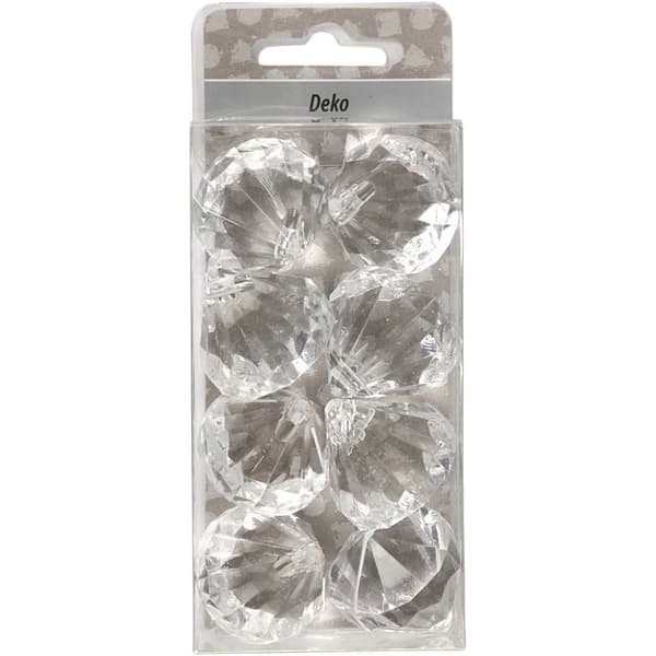 Prisma Diamantslipad transparent 27x30 mm 8-pack