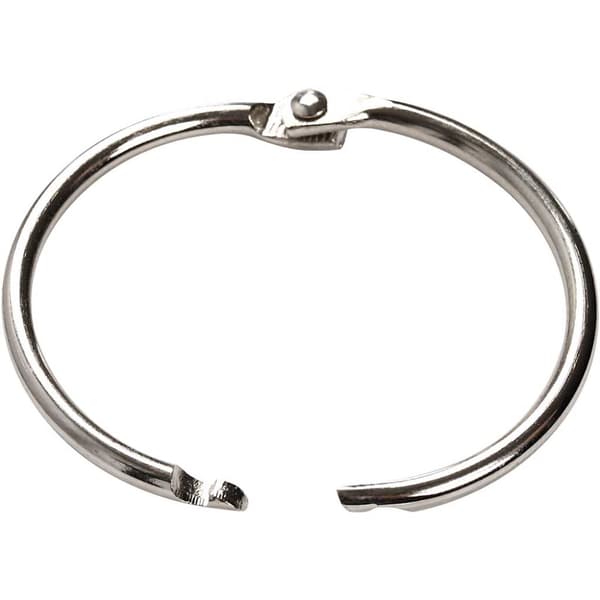 Bokring, dia. 38 mm, tykkelse 3 mm, 8stk./ 1 pk.