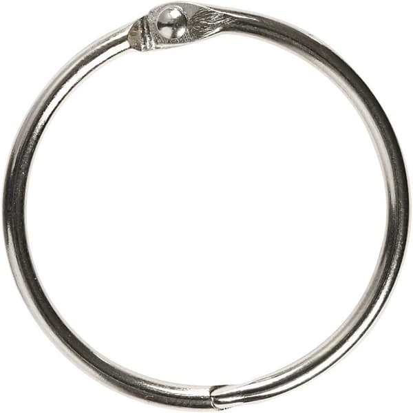 Bokring, dia. 38 mm, tykkelse 3 mm, 8stk./ 1 pk.