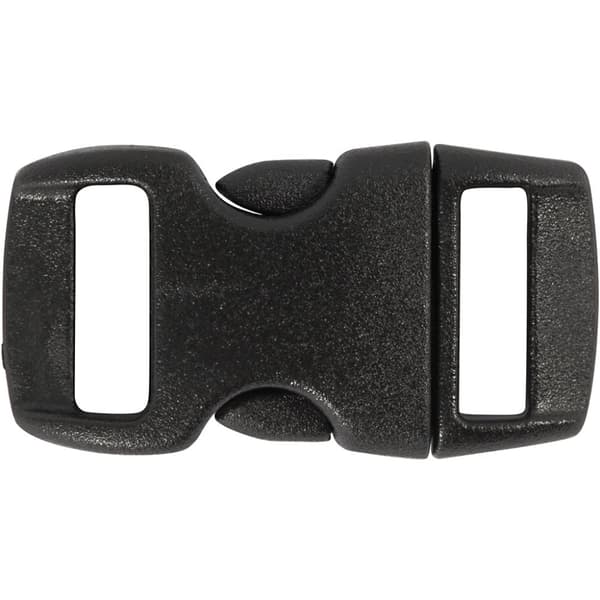 Klicklås Svart 15x29 mm 4-pack