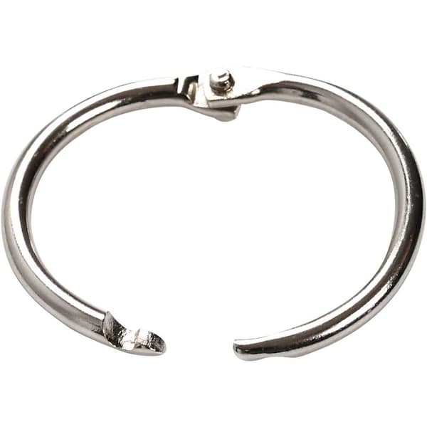 Bokring, dia. 25 mm, tykkelse 2,7 mm, 10 stk./ 1 pk.
