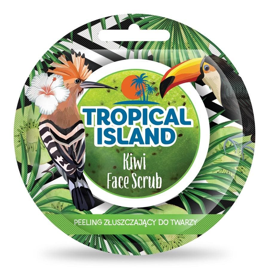 MARION Tropical Island Face Scrub exfolierande ansiktsscrub 10g Kiwi