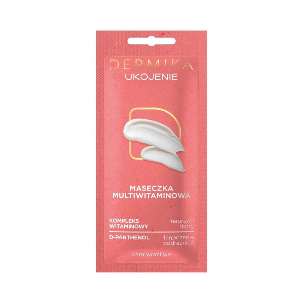 Dermika Lugnande Face Shop multivitamin mask för känslig hud 10ml