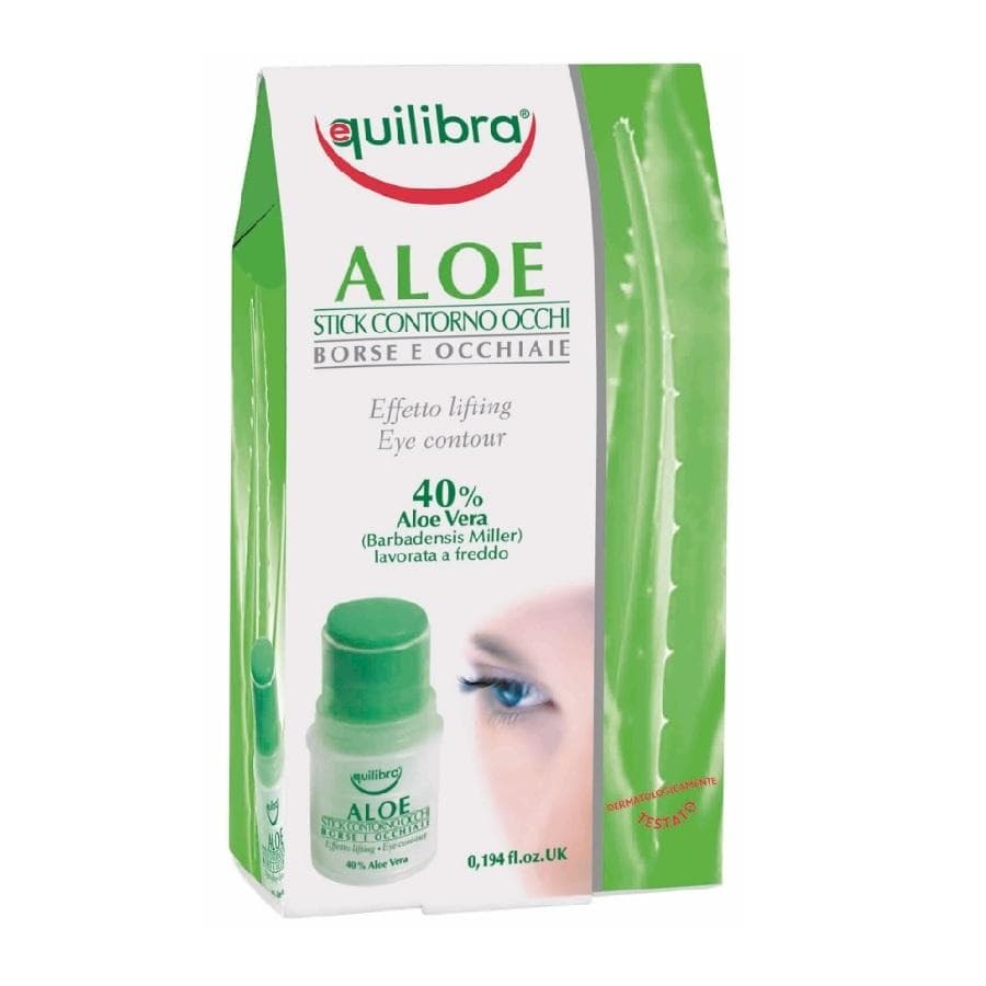 EQUILIBRA_Aloe Stick Contorno Occhi Eye Contour aloesowy sztyft pod oczy Aloe Vera 5,5ml