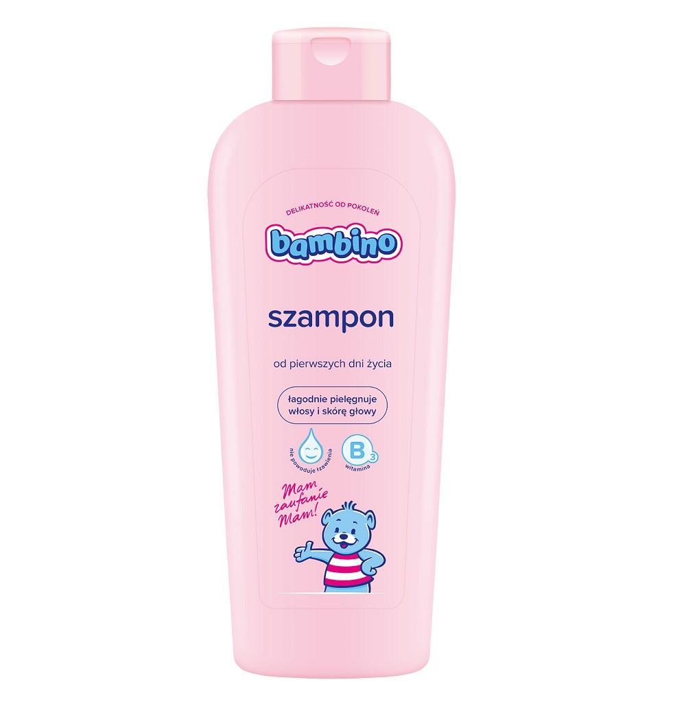 BAMBINO Shampoo med vitamin B3 för barn upp till kroppen, hår och hårbotten 400ml