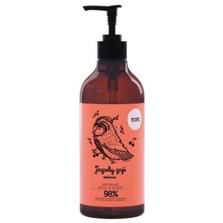 YOPE_Naturalny myd�o do rąk i cia�a Jagody Goji i Wi�nia 500ml