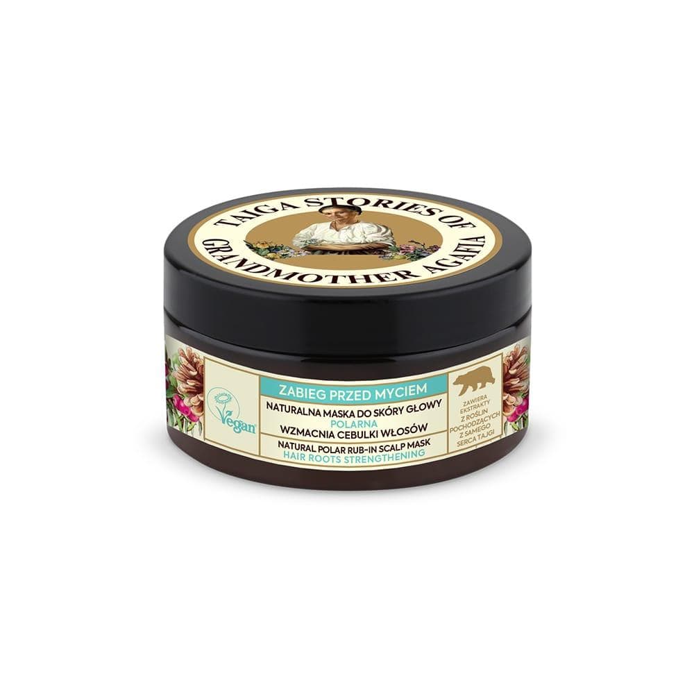 PUMPA AGAFII taiga mask för att stärka hårbotten hårsäckar 100ml