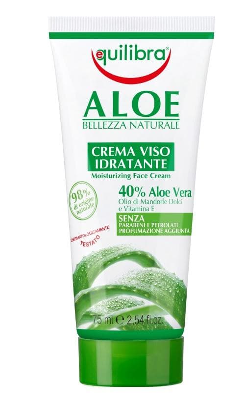 EQUILIBRA_Aloe Moisturizing Face Cream aloesowy krem do twarzy Aloe Vera 75ml