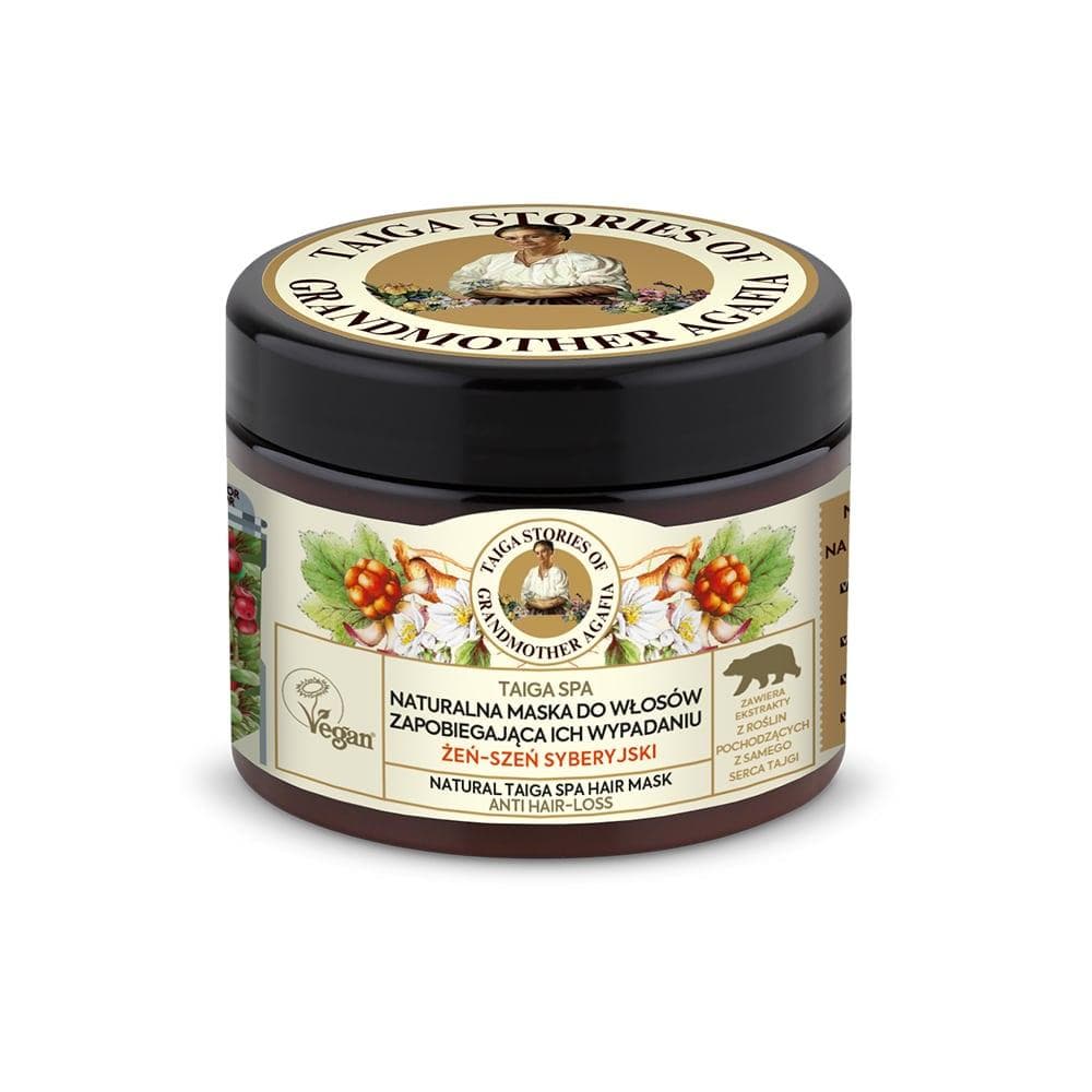 PUMPA AGAFII taiga hårinpackning med Siberian ginseng 300ml