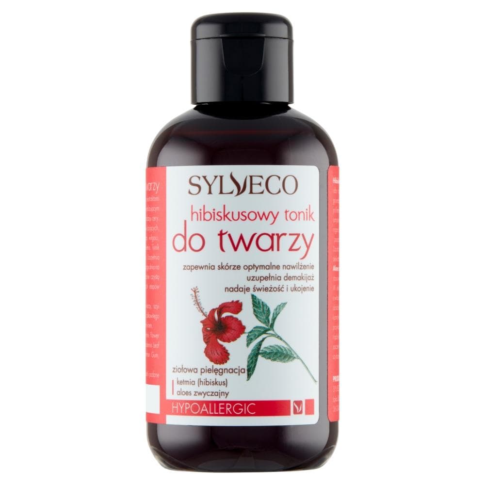 SYLVECO_Hibiskusowy tonik do twarzy nawilĹĽa, uzupe�nia demakijaĹĽ i nadaje �wieĹĽo� Hibiskus & Aloes Zwyczajny 150ml