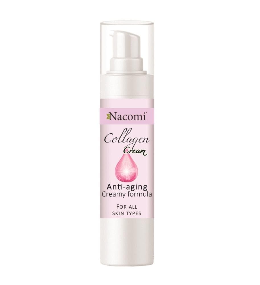 NACOMI Collagen Cream Collagen kräm gel för ansikte anti-aging alla hudtyper 50ml