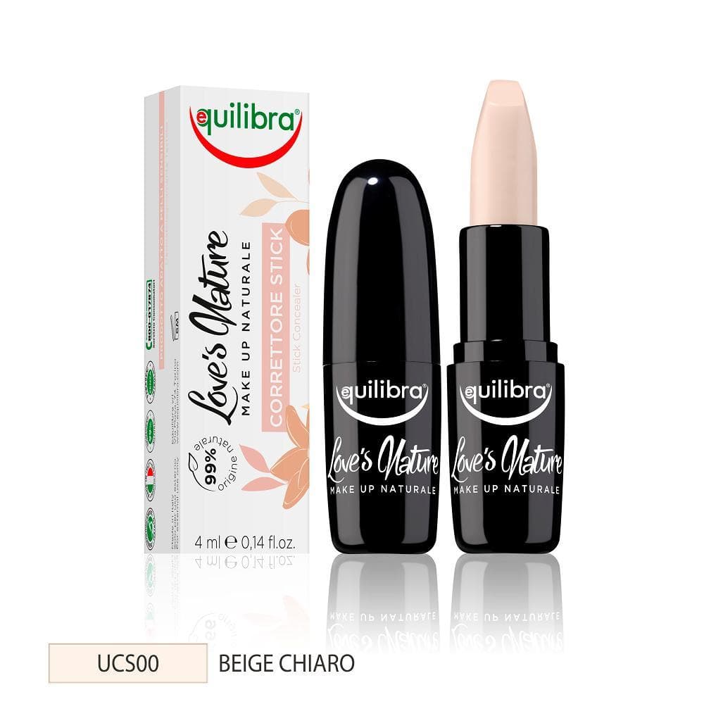 Equilibra Love's Nature Stick Concealer 00 Light Beige 4 ml