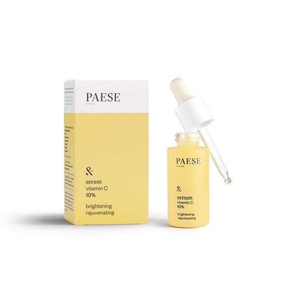 PAESE Care Serum Vitamin C 10% Brighte Rejuvenating ljusnserum föryngrande olja med vitamin C 15ml