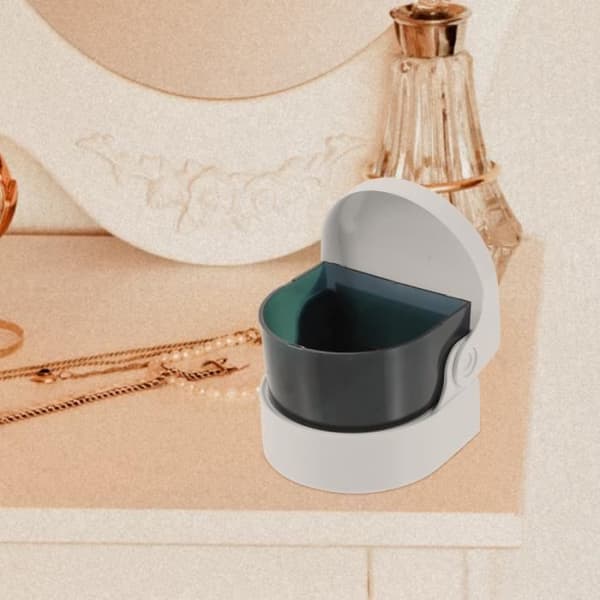 1 st Diamond Cleaner Sonic Sound Smycken Ring Tool Helper Rengöring elektrisk kvast Golvvård - Hemunderhåll