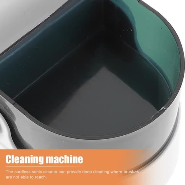 1 st Diamond Cleaner Sonic Sound Smycken Ring Tool Helper Rengöring elektrisk kvast Golvvård - Hemunderhåll