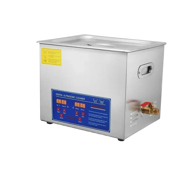 Ultrasonic-puhdistin, digitaalinen ajastin, ruostumaton teräs, 6L 15L