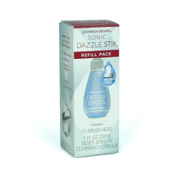 Smyckrengöring - Sonic Dazzle Stik - Refill Formula - Silver - icke giftig - biologiskt nedbrytbar