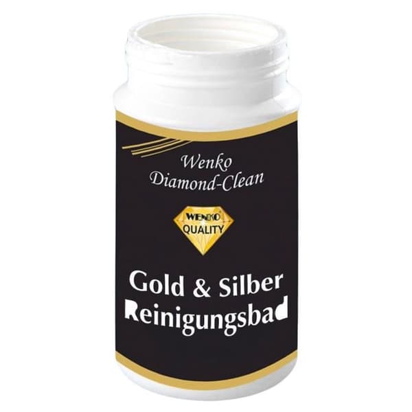 Smyckesrengöringsmedel - WENKO - DIAMOND CLEAN - 375 ml - Guld och Silver - Effektivt och snabbt