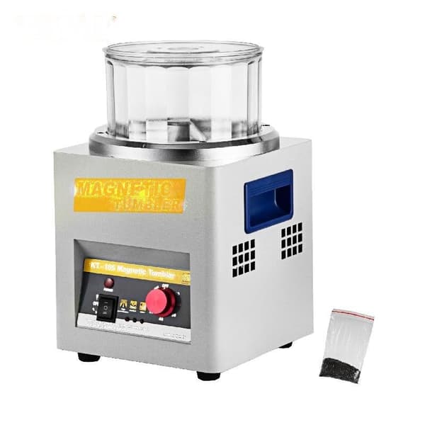 Magnetisk Tromle Smykker Polermaskine - 2000 RPM, PC Materiale Spand, Multifunktionel Panel