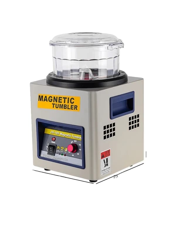 Magnetisk Polermaskin, 600g Kapacitet, 2000 RPM Hastighet,KT-185 Svart 2 JH-185 Blue  1