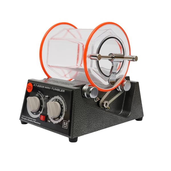 Rotary Jewelry Polisher, 60W Effekt, 3kg Kapacitet,svart