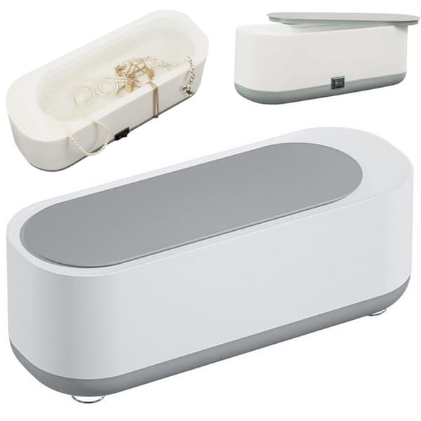 Vibrerende ultralydsrens for briller og smykker | Rengjøring av smykker